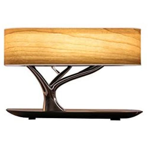 SATUOSI Bedside Lamp with Wireless Charger and Bluetooth Speaker, Stepless Dimming