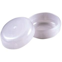 Shepherd Hardware 3039S 1-1/4-Inch Round Internal Patio Furniture Insert Cups, Clear,4-Pack