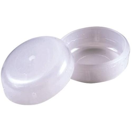 Shepherd Hardware 3039S 1-1/4-Inch Round Internal Patio Furniture Insert Cups, Clear,4-Pack