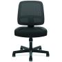 HON ValuTask Task Chair, Mesh Back Computer Chair for Office Desk, Black (HVL205)