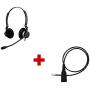 Jabra BIZ 2325 QD DUO Wired Professional Headset