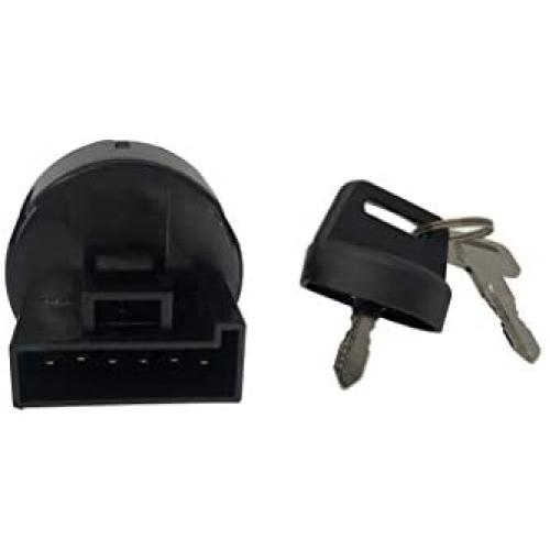 SHUmandala 6 Pins 4 Position Ignition Key Switch Replace for Polaris Ranger 400 500 570 800/ACE 570 900/RZR 570/OEM Number 4012166 4011142 ATV