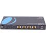 1x4 HDMI Extender Splitter 4K by Orei Multiple Over Single Cable CAT6/7 4K@60Hz 4:4:4 HDCP 2.2 with IR Remote EDID Management - Up to 115 Ft - Loop Out - Low Latency - Full Support (UHD14-EX115-K)