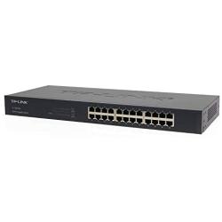 TP-Link 24 Port Gigabit Ethernet Switch | Plug and Play | Sturdy Metal w/Shielded Ports | Rackmount | Fanless | Limited Lifetime Protection | Unmanaged (TL-SG1024)