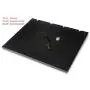HK SYSTEMS 16'' Heavy Duty Black Manual Push Open Cash Drawer with 5Bill/5Coin Stainless Steel