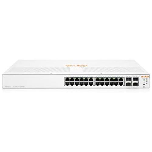 Aruba Instant On 1930 24-Port Gb Ethernet 24xGE, 4X 1G, 10G SFP+, L2+ Smart Switch US Cord (JL682A#ABA)