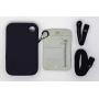 VIAVIA Wristlet Purse (Water-Resistant & Silicone) with Shoulder & Wrist Strap - Wallet Wristlet - Crossbody iPhone Purse - Travel Bag Organizer - Pocketbook - Waterproof Phone Pouch - Clutch Wallet