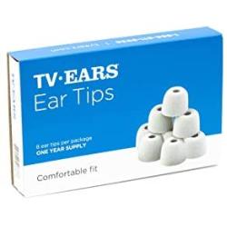 TV Ears Inc Replacement Ear Tips 40738 for 5.0 Headsets