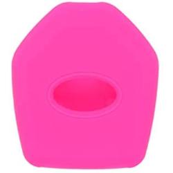 SEGADEN Silicone Cover Protector Case Holder Skin Jacket Compatible with SUBARU 3 Button Remote Key Fob CV4253 Rose