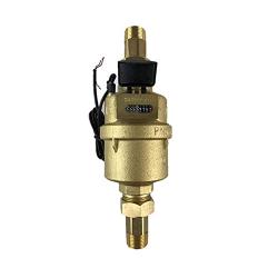 DAE VM-100P 1” Positive Displacement Water Meter with Pulse Output, Measuring in Gallon + Couplings