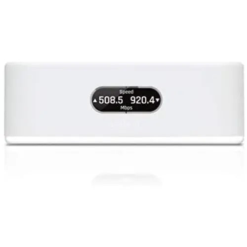 AmpliFi Instant WiFi Router by Ubiquiti Labs, Seamless Whole Home Wireless Internet Coverage, WiFi Router w/Touchscreen Display, 1 Gigabit Ethernet, 1 WAN Port, Ethernet Cable, Expandable Mesh System