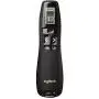 Logitech Professional Presenter R800, Wireless Presentation Clicker Remote with Green Laser Pointer and LCD Display, Black