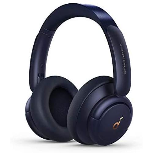 Soundcore by Anker Life Q30 Hybrid Active Noise Cancelling Headphones with Multiple Modes, Hi-Res Sound, Custom EQ via App, 40H Playtime, Comfortable Fit, Bluetooth Headphones, Connect to 2 Devices