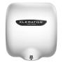 Excel Dryer XLERATOR XL-BW 1.1N High Speed Commercial Hand Dryer, White Thermoset Cover, Automatic Sensor, Surface Mount, Noise Reduction Nozzle, LEED Credits 110/120V