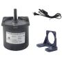 60KTYZ 110V 8-10RPM Metal Geared for Rotisserie Turntable With Gear Reduction Motor Holder Bracket And Power Cord Switch Plug