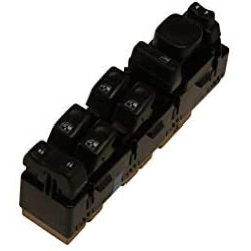 GM Genuine Parts 15883320 Front Driver Side Door Lock and Window Switch with Mirror Switch and Module