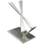 ArtsOnDesk Modern Art Desk iPhone Stand St204 Stainless Steel Satin Finish Patent Registered -- Especially Designed for Typing Compatible with all iPhones Google Pixel Samsung Mobile Ipad Perfect Gift
