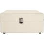 Crosley CR8017A-DU Voyager Vintage Portable Turntable with Bluetooth Receiver and Built-in Speakers, Dune
