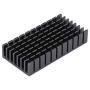 Awxlumv 2Pcs Small Heatsink 2 x 1x 0.4 inch/ 50 x 25 x 10 mm with Pre Thermal Conductive Tape Aluminum Heat Sink for Cooler PCB Device Cooling LED IC Chips CPU GPU VGA