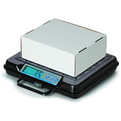 Brecknell GP100 USB Electronic General Purpose Bench Scale, 100LB Capacity, Portable, Internal Backlit Display, USB COM Port