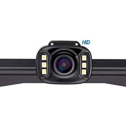 LeeKooLuu F05 HD Car Backup Camera 6 Auto LED Lights Hitch Rear View Camera Front View Camera with Super Night Vision IP69K Waterproof 149˚ Wide View