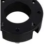 Supreme Suspensions - Front Leveling Kit for 2007-2021 Toyota Tundra and 2007-2021 Toyota Sequoia 2.5'' Front Lift Strut Spacers 2WD 4WD (Black)