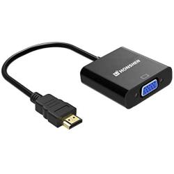 HDMI to VGA 1080P HDMI Male to VGA Female Video Converter Adapter Cable for PC Laptop HDTV Projectors and Other HDMI Input Devices