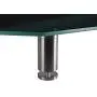 Monoprice Corner Multimedia Desktop Stand, Black Glass 23.6'' x 10.2'' - Stand & Riser, Laptop Stand, Desktop TV Stand w/Height Adjustable Legs - Workstream Collection (116358)