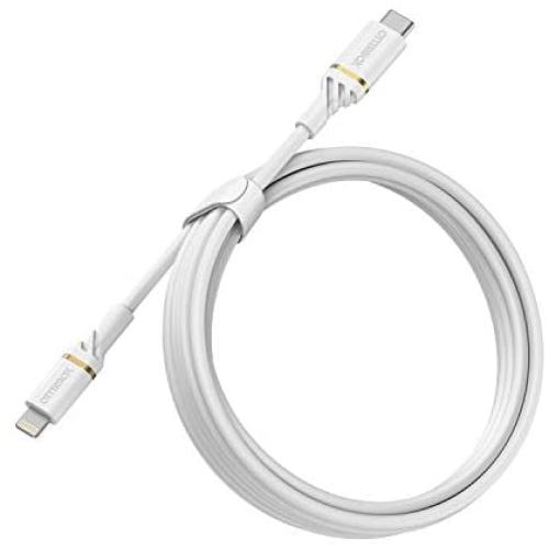 OtterBox Performance Fast Charge Cable Lightning to USB-C 6.6FT - White (78-80249)