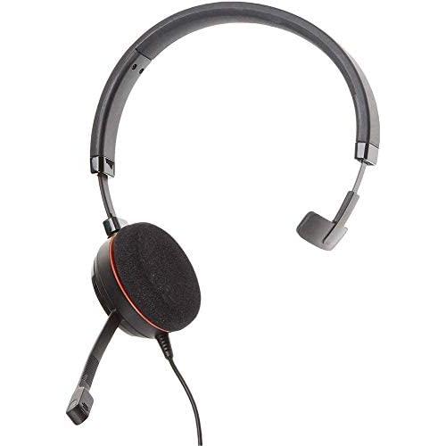 Jabra Evolve 20 MS Teams Wired Headset, Mono Telephone Headset for Greater Productivity, Superior Sound for Calls and Music, USB Connection, All Day Comfort Design