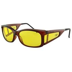MediView Lite Glasses | Macular Degeneration, Glaucoma and Retinitis Pigmentosa | Unisex | Yellow Lenses | EyeC Grey Frame