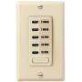 Intermatic EI235 15/30/45/60/120 Minute SPST 1800-Watt Electronic in-Wall Countdown Timer, Ivory