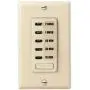 Intermatic EI235 15/30/45/60/120 Minute SPST 1800-Watt Electronic in-Wall Countdown Timer, Ivory