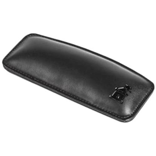 Motte by Castle – Leather Wrist Rest Cushion for Mice, Mouse Pads, and Laptops – Ergonomic Durable Wrist Pad with Anti-Slip Rubber Base (Nightfall)