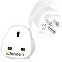 UK to US America Plug Adapter , LENCENT 2 PACK Grounded USA Visitors Travel Converter , Converts all TYPE G Plugs from United Kingdom UK Singapore Malaysia UAE Ireland Malta Hongkong and etc. (Type B)
