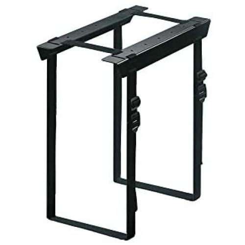 Newstar CPU-D025BLACK Under Desk PC Mount (Suitable PC Dimensions - Height: 3-60 cm/Width: 8-70 cm) - Black