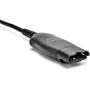 Call Center Headset Office Telephone Quick Disconnect Cord to USB Adapter Compatible with PLT QD HW251/261/510/520 to Any Laptop Computer