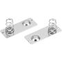 uxcell 20Pcs AA Battery Negative to Positive Conversion Spring Contact Nickeling Plate 29mmx11mm