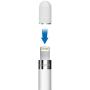 TechMatte Magnetic Replacement Cap Compatible with Apple Pencil (with Cap Holder) (Updated Version)