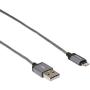 Verbatim Sync/Charge Lightning Data Transfer Cable, black, Black - 47''