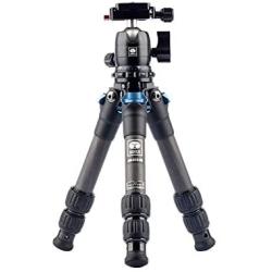 SIRUI Mini Tripod AM-223 ProfiLegs Carbon Fiber Travel Compact Lightweight Tripod with B-00K Ball Head (AM-223+B00K)