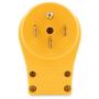 Camco PowerGrip Replacement Plug- Transform Your RV Plug Into a Safe and Durable PoweGrip Cord 50 AMP (55255)