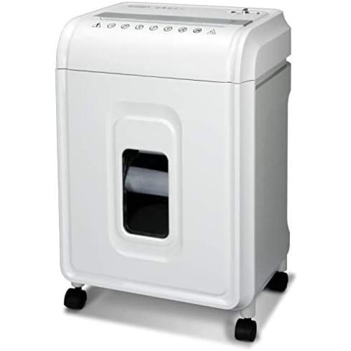 Aurora AU1480MA Professional Grade 14-Sheet Micro-Cut Paper and CD/Credit Card Shredder/ 30 Minutes Continuous Run Time, White/Gray