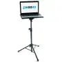 Plixio Adjustable Laptop Projector Stand - Portable Podium Tripod Mount, DJ Mixer Stand Up Desk Computer Stand Tray and Holder (27'' to 48'')