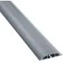 D-Line 6 Foot Floor Cord Cover, Cable Protector, CC-4, Protect Cords and Prevent Trip Hazards, Grey