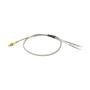 TRI-TRONICS BF-A-36T 0.125 INCH, 3 FEET, Glass, Fiber Optic Cable, Stainless Steel Jacket, Diffuse Mode, BIFURCATED
