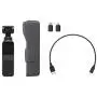 DJI Osmo Pocket - Handheld 3-Axis Gimbal Stabilizer with integrated Camera 12 MP 1/2.3” CMOS 4K60 Video, for YouTube, TikTok, Video Vlog, Streamlabs, Attachable to Smartphone, Android, iPhone, Black