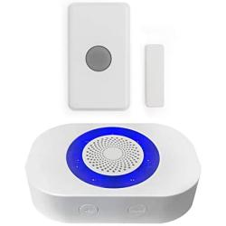 Dakota Alert UTRE-4K-Plus Door and Window Sensor Security System with Relay Outputs - UT-4000 Universal Transmitter and RE-4k Plus Wireless Receiver