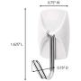 Command Small Wire Hooks, 16 Hooks, 24 Strips, Organize Damage-Free