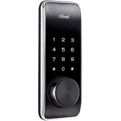 Alfred DB2-B Smart Door Lock Deadbolt Touchscreen Keypad, Pin Code + Key Entry + Bluetooth, Up to 20 Pin Codes (Chrome)